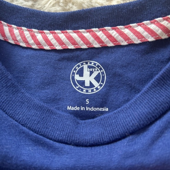 JK - Dark Blue Shirt, new without tags - Kids Size: 5 - Picture 2 of 2